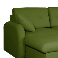 Mørteens Canapé panoramique Eastville - Convertible- Tissu - Vert vieilli - Avec fonction couchage -Meubles de salon Soldes wohnlandschaft eastville mit schlaffunktion webstoff antikgruen 4515240