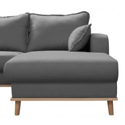 Mørteens Canapé panoramique Greeneville - Gris - Méridienne courte à droite (vue de face) 17 Mørteens Canapé panoramique Greeneville - Gris - Méridienne courte à droite (vue de face) -Meubles de salon Soldes wohnlandschaft greeneville strukturstoff longchair davorstehend rechts grau 4871612