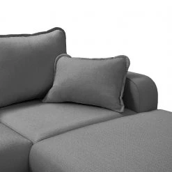 Mørteens Canapé panoramique Greeneville - Gris - Méridienne courte à droite (vue de face) 19 Mørteens Canapé panoramique Greeneville - Gris - Méridienne courte à droite (vue de face) -Meubles de salon Soldes wohnlandschaft greeneville strukturstoff longchair davorstehend rechts grau 4871620