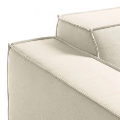 Canapé panoramique Kinx Tissu - Tissu Osta: Blanc vieilli - Méridienne courte à gauche / longue à droite (vue de face) 34 Canapé panoramique Kinx Tissu - Tissu Osta: Blanc vieilli - Méridienne courte à gauche / longue à droite (vue de face) -Meubles de salon Soldes wohnlandschaft kinx webstoff longchair davorstehend links ottomane rechts stoff osta altweiss 4321128