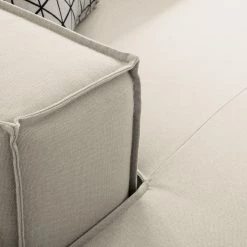 Canapé panoramique Kinx Tissu - Tissu Osta: Blanc vieilli - Méridienne courte à gauche / longue à droite (vue de face) 25 Canapé panoramique Kinx Tissu - Tissu Osta: Blanc vieilli - Méridienne courte à gauche / longue à droite (vue de face) -Meubles de salon Soldes wohnlandschaft kinx webstoff longchair davorstehend rechts ottomane links stoff osta altweiss 4657676