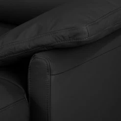 Fredriks Canapé panoramique Laureto II - Noir -Meubles de salon Soldes wohnlandschaft laureto ii echtleder schwarz 4186692