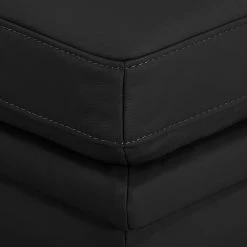 Fredriks Canapé panoramique Laureto II - Noir -Meubles de salon Soldes wohnlandschaft laureto ii echtleder schwarz 4186696