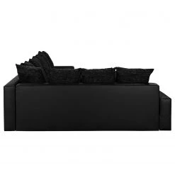 Fredriks Canapé panoramique Sibenik (convertible) - Imitation cuir / Tissu structuré - Anthracite - Méridienne courte à droite / longue à gauche (vue de face) 28 Fredriks Canapé panoramique Sibenik (convertible) - Imitation cuir / Tissu structuré - Anthracite - Méridienne courte à droite / longue à gauche (vue de face) -Meubles de salon Soldes wohnlandschaft sibenik kunstleder strukturstoff anthrazit longchair davorstehend rechts ottomane links 4960128