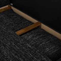 Fredriks Canapé panoramique Sibenik (convertible) - Imitation cuir / Tissu structuré - Anthracite - Méridienne courte à droite / longue à gauche (vue de face) 35 Fredriks Canapé panoramique Sibenik (convertible) - Imitation cuir / Tissu structuré - Anthracite - Méridienne courte à droite / longue à gauche (vue de face) -Meubles de salon Soldes wohnlandschaft sibenik kunstleder strukturstoff anthrazit longchair davorstehend rechts ottomane links 4960180