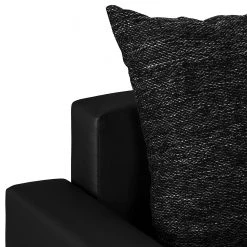 Fredriks Canapé panoramique Sibenik (convertible) - Imitation cuir / Tissu structuré - Anthracite - Méridienne courte à droite / longue à gauche (vue de face) 37 Fredriks Canapé panoramique Sibenik (convertible) - Imitation cuir / Tissu structuré - Anthracite - Méridienne courte à droite / longue à gauche (vue de face) -Meubles de salon Soldes wohnlandschaft sibenik kunstleder strukturstoff anthrazit longchair davorstehend rechts ottomane links 4960196