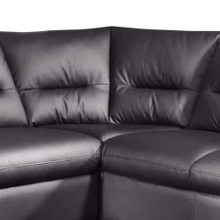 Cotta Canapé d'angle Doug - Angle à droite (vu de face) -Meubles de salon Soldes wohnlandschaft william mit schlaffunktion echtleder schwarz bettfunktion davorstehend links 343090