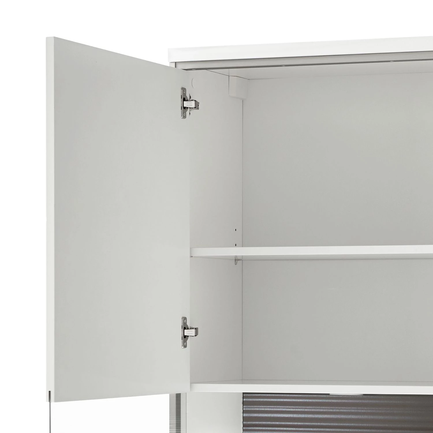 Loftscape Ensemble mural Arco III (5 éléments) - Blanc brillant / Gris 12 Loftscape Ensemble mural Arco III (5 éléments) - Blanc brillant / Gris – Image 10