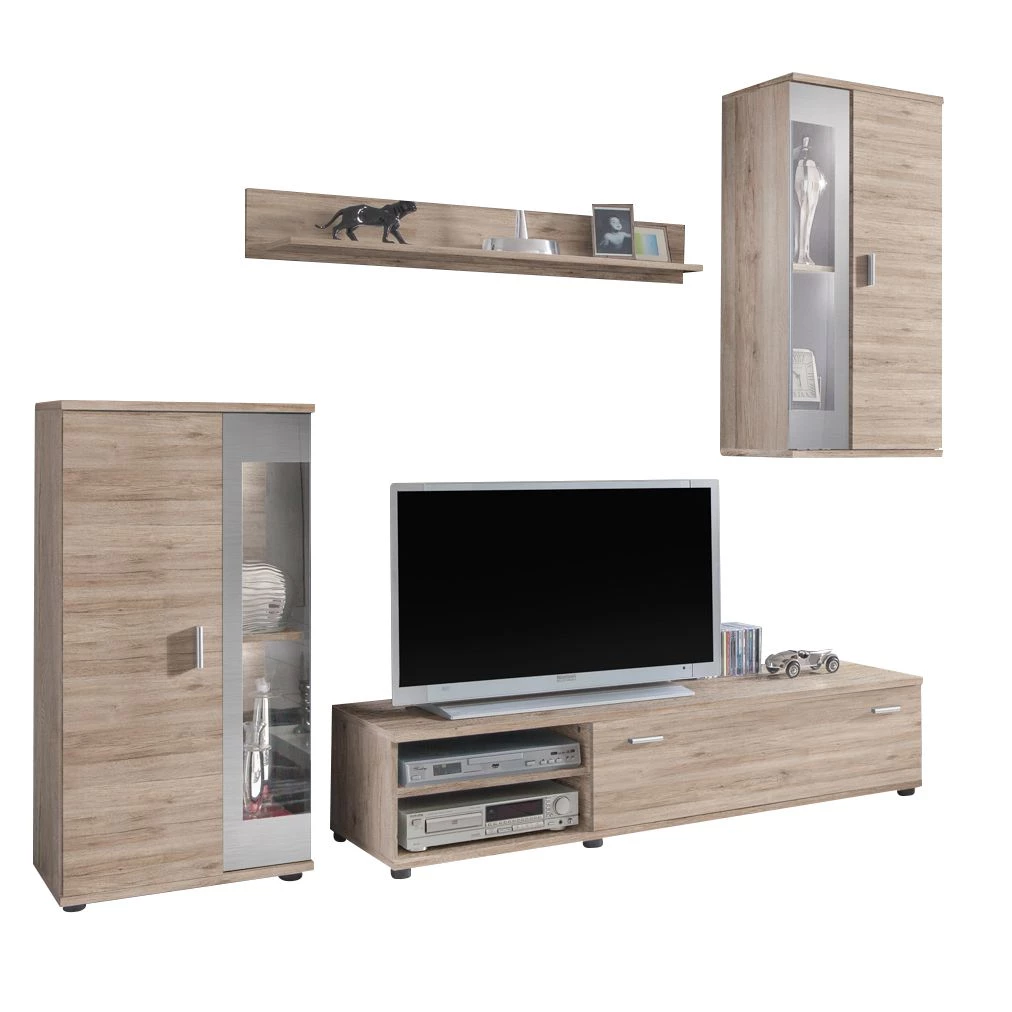 Mooved Ensemble mural Baceno (4 éléments) - Imitation chêne Sanremo 6 Mooved Ensemble mural Baceno (4 éléments) - Imitation chêne Sanremo – Image 4