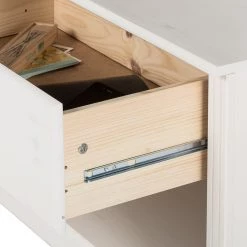 Maison Belfort Meuble TV Lillehammer I - 3 éléments - Pin massif - Epicéa blanc 17 Maison Belfort Meuble TV Lillehammer I - 3 éléments - Pin massif - Epicéa blanc -Meubles de salon Soldes wohnwand lillehammer i 3 teilig kiefer massiv weiss 1655002