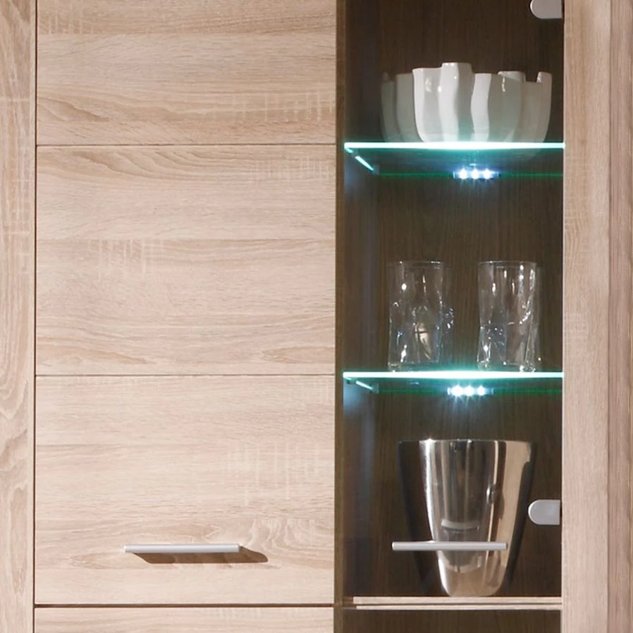 Mooved Meuble TV Rindby (5 éléments) - Avec éclairage - Imitation chêne Sonoma 11 Mooved Meuble TV Rindby (5 éléments) - Avec éclairage - Imitation chêne Sonoma – Image 9