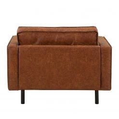 Ars manufacti Grand fauteuil FORT DODGE - Microfibre Yaka: Cognac -Meubles de salon Soldes xl sessel fort dodge antiklederlook cognac 4670056
