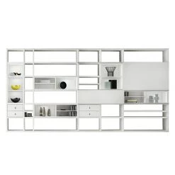 Loftscape Mur d'étagères XXL Emporior I.B - Sans éclairage