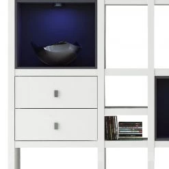 Loftscape Etagère XXL Emporior I.B - Avec éclairage -Meubles de salon Soldes xxl regalwand emporior i b 1556562