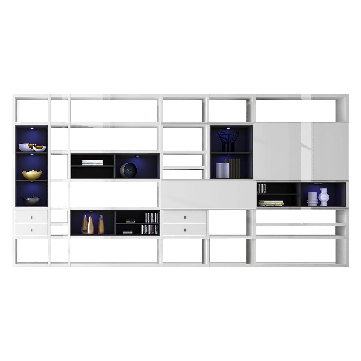 Loftscape Etagère XXL Emporior I.B - Avec éclairage 3 Loftscape Etagère XXL Emporior I.B - Avec éclairage