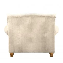 Maison Belfort Fauteuil XXL Colares - Crème -Meubles de salon Soldes xxl sessel colares cord creme 4518984