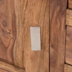 Wolf-Möbel Buffet Yoga II - Sheesham massif -Meubles de salon Soldes yoga kommode sheesham holz geoelt 6 schubladen 1240613