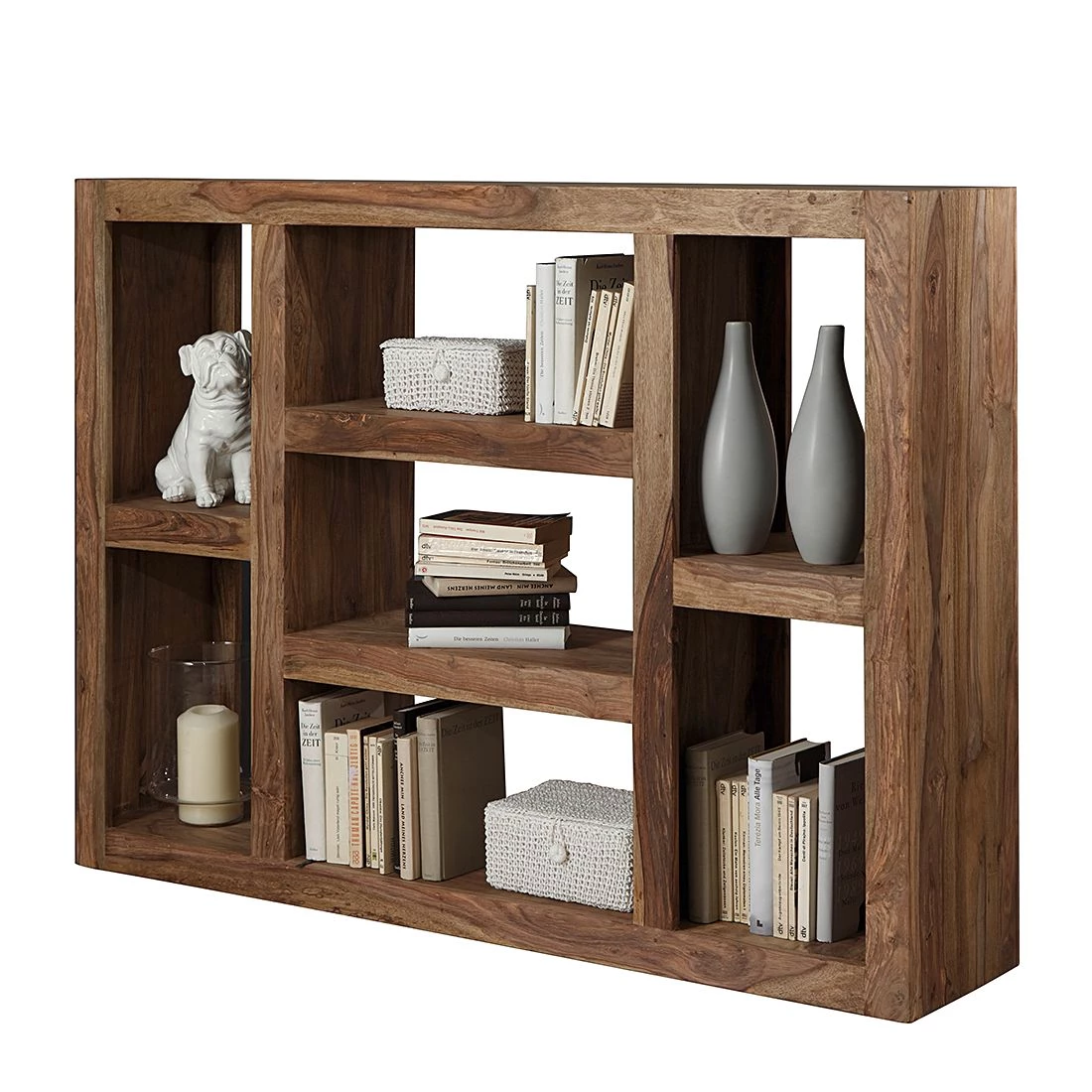 Wolf-Möbel Étagère de séparation Yoga VI - Sheesham massif 3 Wolf-Möbel Étagère de séparation Yoga VI - Sheesham massif