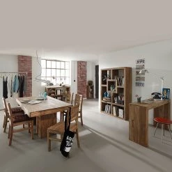 Wolf-Möbel Étagère de séparation Yoga VI - Sheesham massif 8 Wolf-Möbel Étagère de séparation Yoga VI - Sheesham massif -Meubles de salon Soldes yoga raumteiler quer 1354336